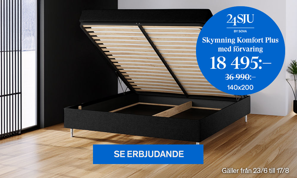 24SJU Skymning Komfort Plus Med F&ouml;rvaring 18495:-
